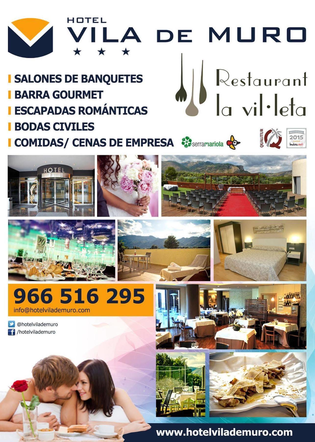 Hotel Vila De Muro Муро де Алкой Екстериор снимка